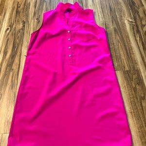 The Limited pink shirt dress